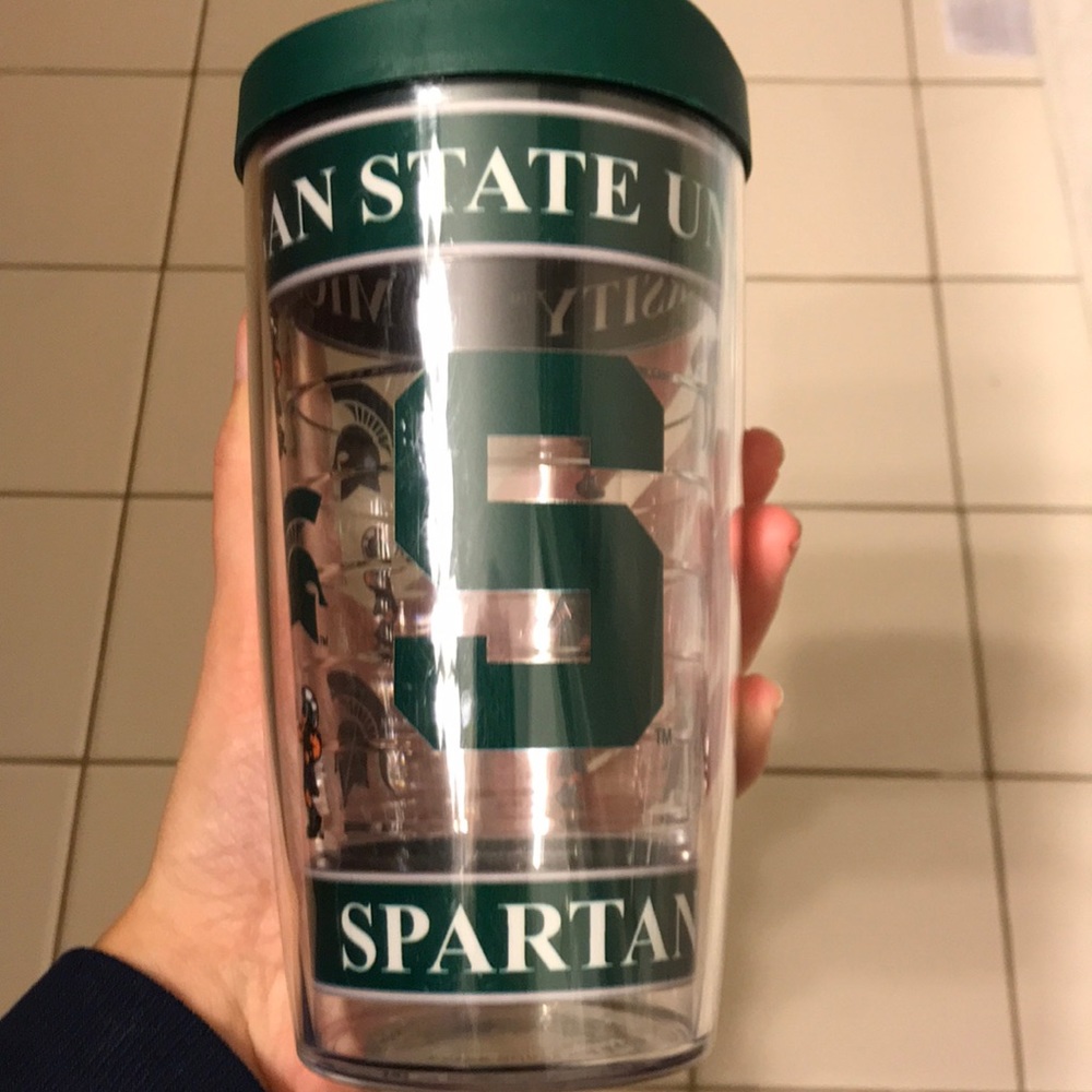16 oz MSU Tervis